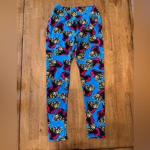 Lularoe French fry leggings - OS